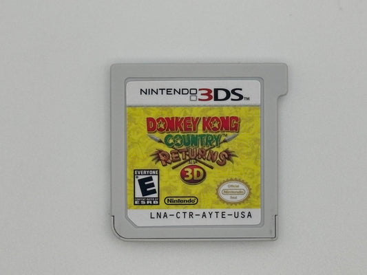 Donkey Kong Country Returns in 3DS Cartridge only
