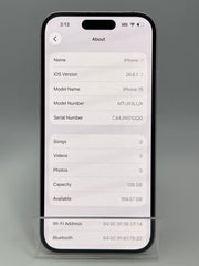iPhone 15 | 128GB | Pink | Factory Unlocked | Excellent Condition A-Grade