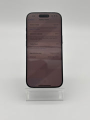 Apple iPhone 16 Pro | 256GB | Black Titanium (Unlocked) | 93% Battery Health | Restored Display & Back Glass