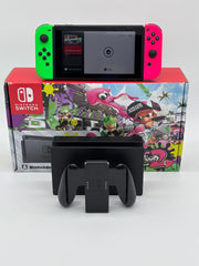 Nintendo Switch Console | Splatoon 2 Edition | Japanese Import | Open Box Collector’s Condition