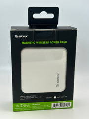 Esoulk 5,000mAh 5W Magnetic Wireless Power Bank – White