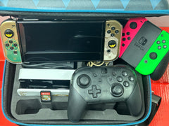 Nintendo Switch OLED Zelda Edition Super Bundle with Game Included and extra Pro Controller and Carry Case