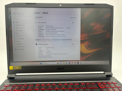 Acer Nitro 5 AN515-44 15.6 Laptop/AMD Ryzen 5 4600H/8GB/ 256GB SSD B-Grade