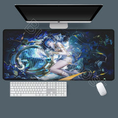 Anime Desk Mat Wuthering Waves Luno Qiuyuan Mousepad
