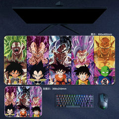 Dragon Ball Z / Super Mouse Pad Son Gokuu Vegeta Desk Mat