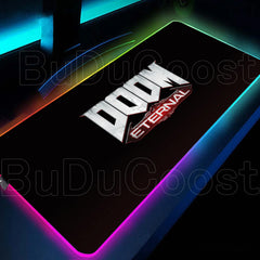 DOOM Eternal Mouse Pad RGB E-Sports Desk Mat