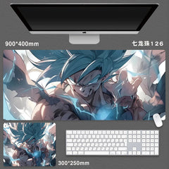 Dragon Ball Z Goku Super Saiyan Mouse Pad Gaming Desk Mat