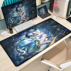 Anime Desk Mat Wuthering Waves Luno Qiuyuan Mousepad