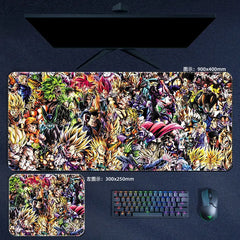 Dragon Ball Z / Super Mouse Pad Son Gokuu Vegeta Desk Mat