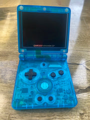 Game Boy Advance SP AGS-001 New Shell IPS LCD / Original Highlight Screen