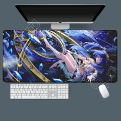 Anime Desk Mat Wuthering Waves Luno Qiuyuan Mousepad