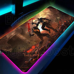 DOOM Eternal Mouse Pad RGB E-Sports Desk Mat