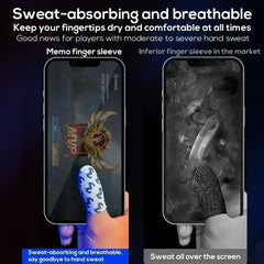 1 Pair MEMO Mobile Game Gloves