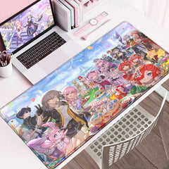 Honkai Star Rail Cyrene Castorice Lock Edge Mousepad Chrysos Heir Desk Mat
