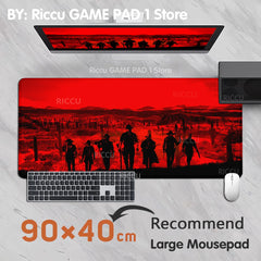 Red Dead Redemption 2 Mouse Pad Gamer Desk Mat E-sports