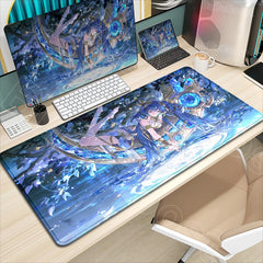 Anime Desk Mat Wuthering Waves Luno Qiuyuan Mousepad
