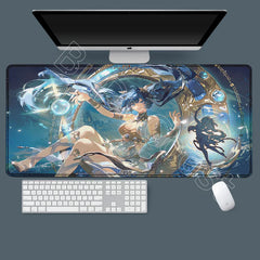 Anime Desk Mat Wuthering Waves Luno Qiuyuan Mousepad