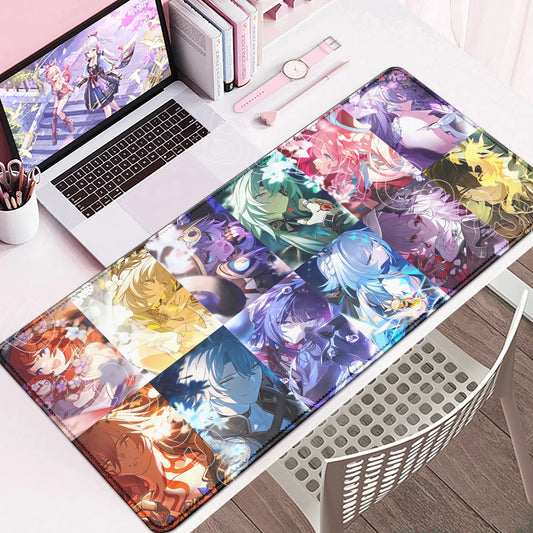 Honkai Star Rail Cyrene Castorice Lock Edge Mousepad Chrysos Heir Desk Mat