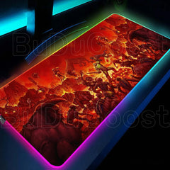 DOOM Eternal Mouse Pad RGB E-Sports Desk Mat