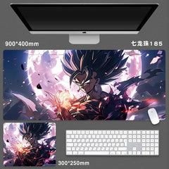 Dragon Ball Z Goku Super Saiyan Mouse Pad Gaming Desk Mat