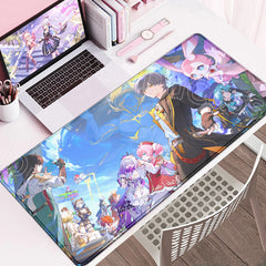 Honkai Star Rail Cyrene Castorice Lock Edge Mousepad Chrysos Heir Desk Mat