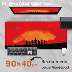 Red Dead Redemption 2 Mouse Pad Gamer Desk Mat E-sports