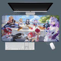 Honkai Star Rail Cyrene Castorice Lock Edge Mousepad Chrysos Heir Desk Mat