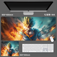 Dragon Ball Z Goku Super Saiyan Mouse Pad Gaming Desk Mat