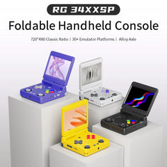 Anbernic RG34XXSP HD-Connect To TV 64 Handheld Game Console