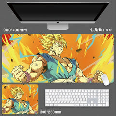 Dragon Ball Z Goku Super Saiyan Mouse Pad Gaming Desk Mat