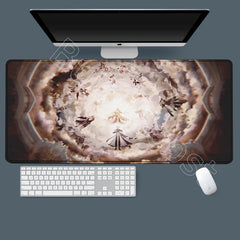 Honkai Star Rail Cyrene Castorice Lock Edge Mousepad Chrysos Heir Desk Mat