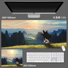 Dragon Ball Z Goku Super Saiyan Mouse Pad Gaming Desk Mat