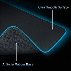 RGB Mouse Pad O-One-Piece LED Luminescence Mat