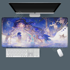 Anime Desk Mat Wuthering Waves Luno Qiuyuan Mousepad