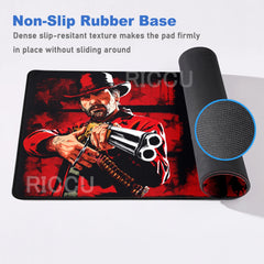 Red Dead Redemption 2 Mouse Pad Gamer Desk Mat E-sports