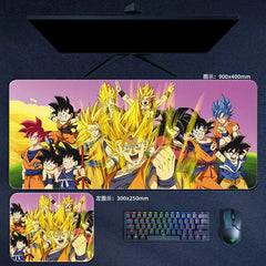 Dragon Ball Z / Super Mouse Pad Son Gokuu Vegeta Desk Mat