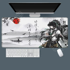 Anime Desk Mat Wuthering Waves Luno Qiuyuan Mousepad
