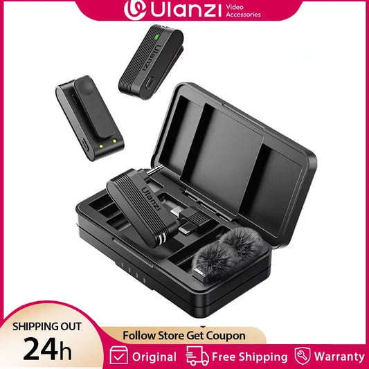 Wireless Professional Lavalier Microphone