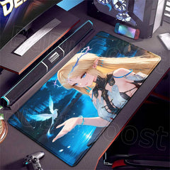 Kawaii Girl Cartethyia Mouse Pad Game Wuthering Waves