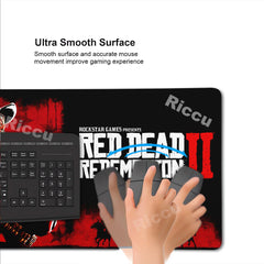 Red Dead Redemption 2 Mouse Pad Gamer Desk Mat E-sports