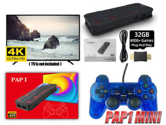 ANBERNIC PAP I Retro Game Console Stick 4K HDMI-Output Plug and Play Family Video Games 4000+