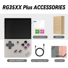 ANBERNIC 64 Bit RG 35XXPRO RG35XX PLUS Retro Handheld Game Console Built-in 64G TF 5K+ with HD TV Out