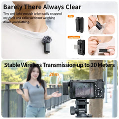 Wireless Professional Lavalier Microphone