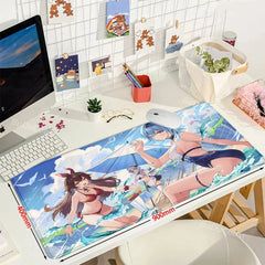 Genshin Impact Eula Gamer Desk Mat