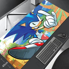 Sonic The Hedgehog Mouse Pad Gaming Desk Mat