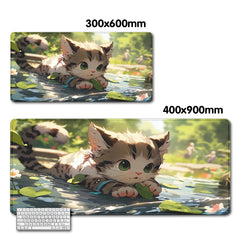 Cute Cats Desk Mat