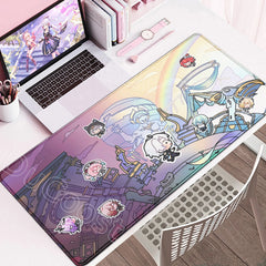 Honkai Star Rail Cyrene Castorice Lock Edge Mousepad Chrysos Heir Desk Mat