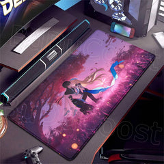 Kawaii Girl Cartethyia Mouse Pad Game Wuthering Waves