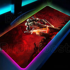 DOOM Eternal Mouse Pad RGB E-Sports Desk Mat
