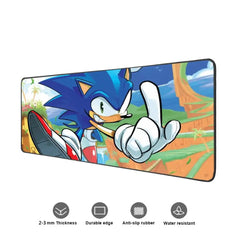 Sonic The Hedgehog Mouse Pad Gaming Desk Mat